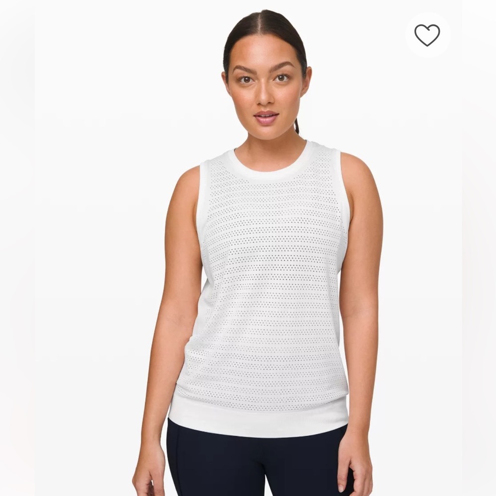 lululemon Breeze By Muscle Tank size 6